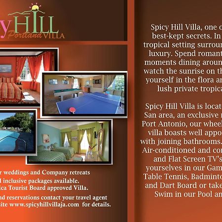 Spicy Hill Villa Port Antonio Room photo